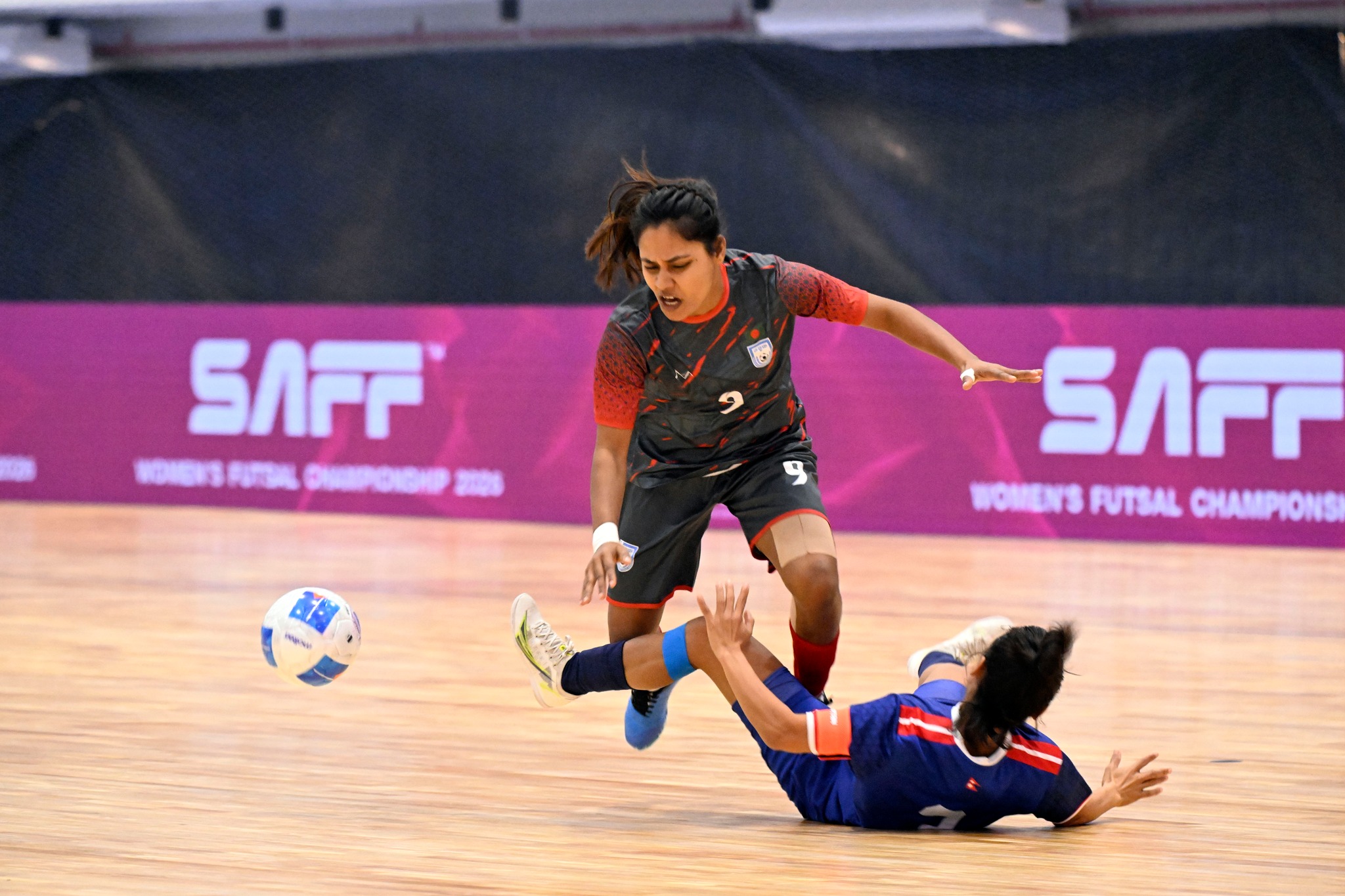 साफ महिला फुटसल च्याम्पियनसिप : नेपालको लगातार दोस्रो हार