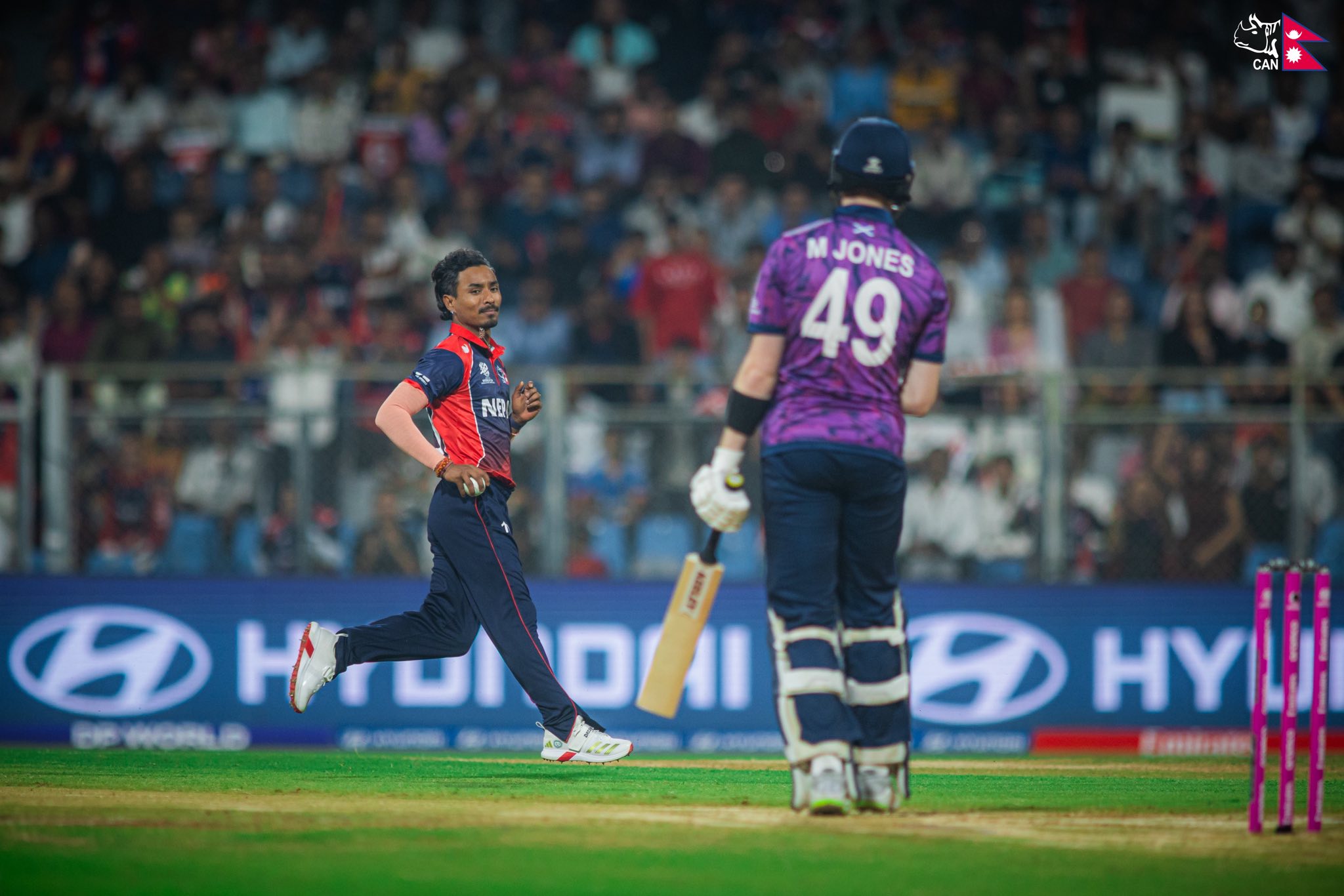 स्कटल्यान्डले दियो नेपाललाई १७१ रनको लक्ष्य 