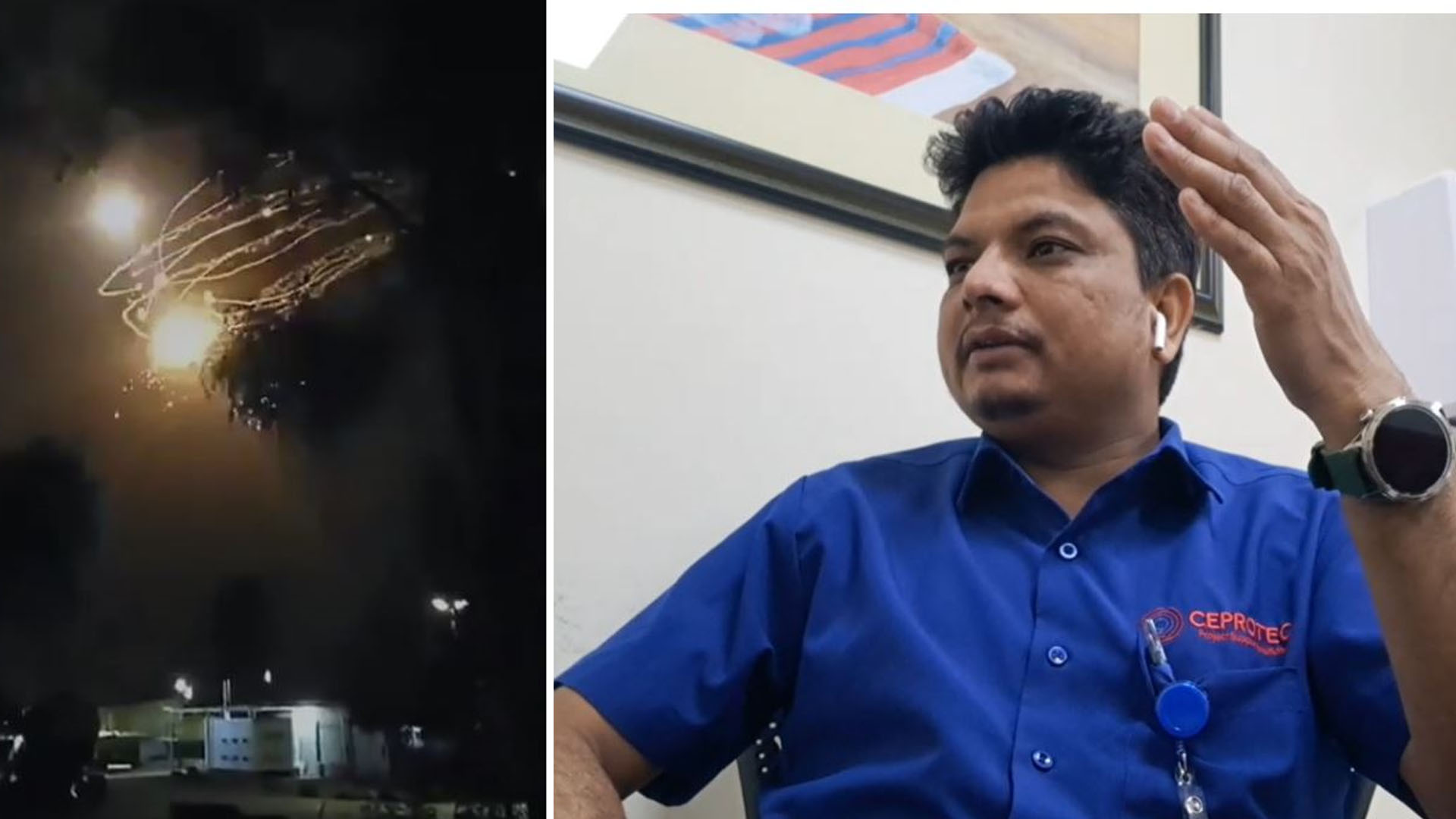 जब कतारमा नेपालीले आँखैअगाडि इरानी मिसाइल पड्केको देखे...