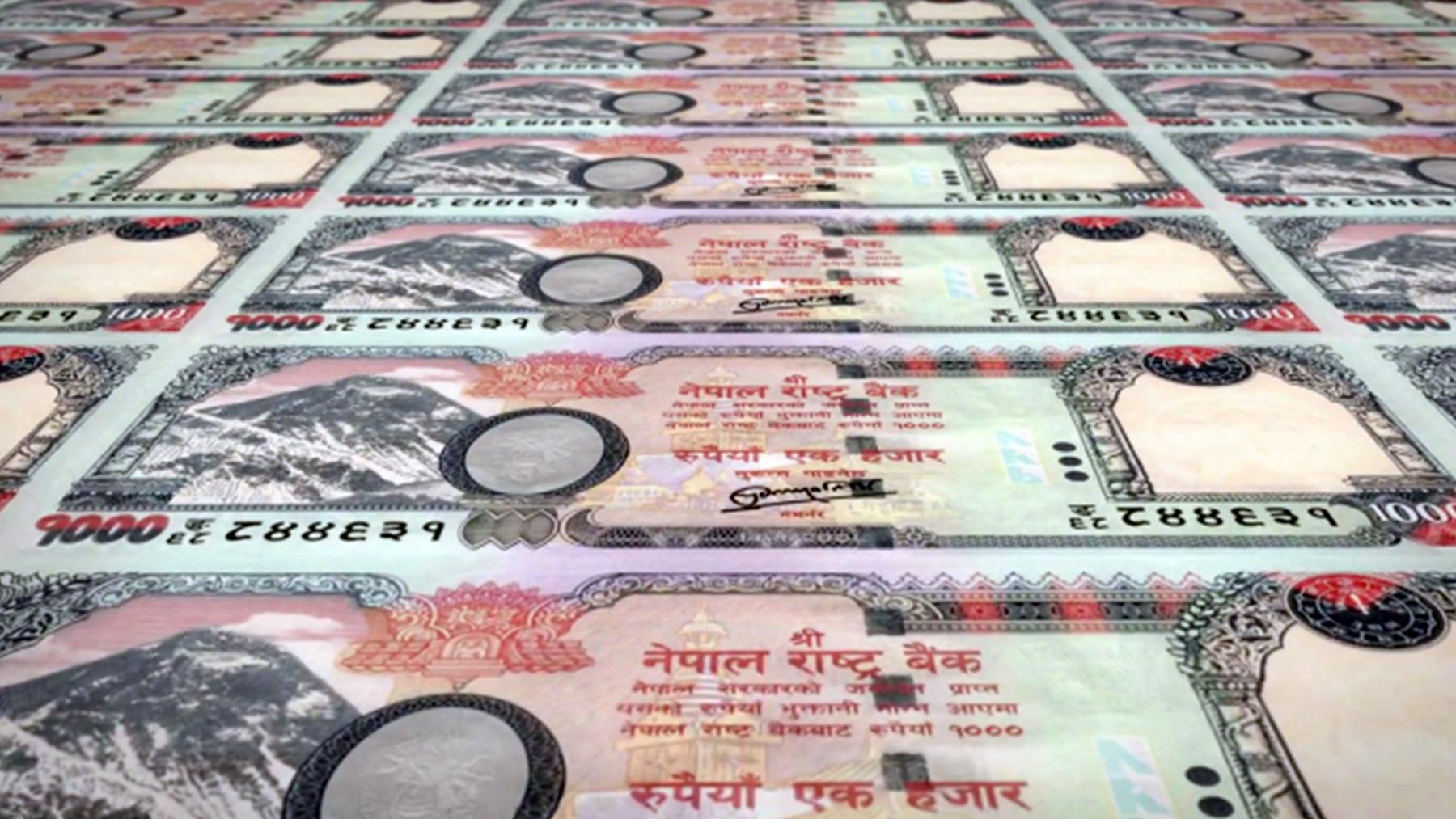 एक हजार दरका नयाँ बैंकनोट छाप्ने ठेक्का चिनियाँ कम्पनीलाई