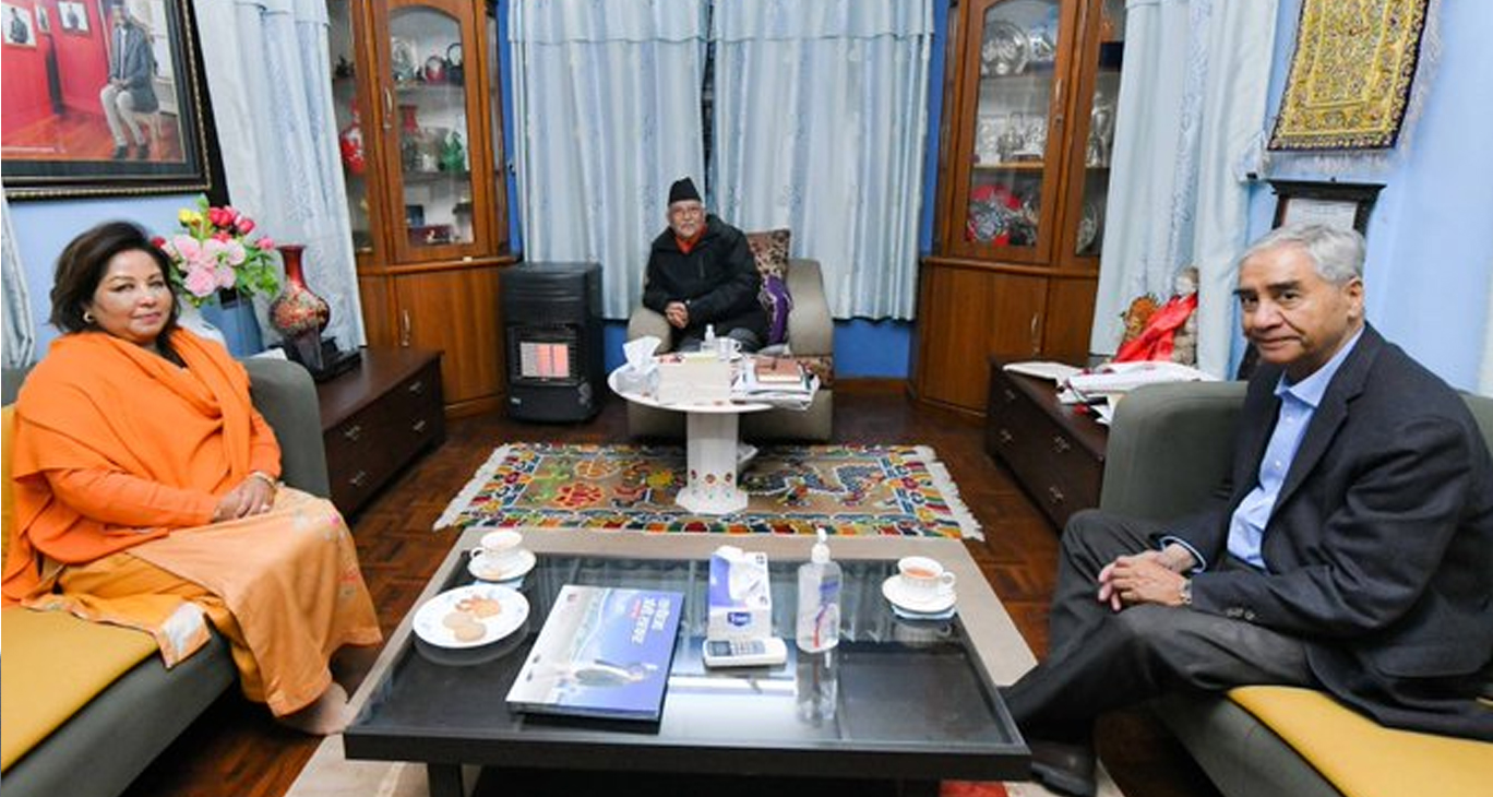 गठबन्धन बैठकमै जानकारी दिएर बालकोट पुगेका थिए देउवा
