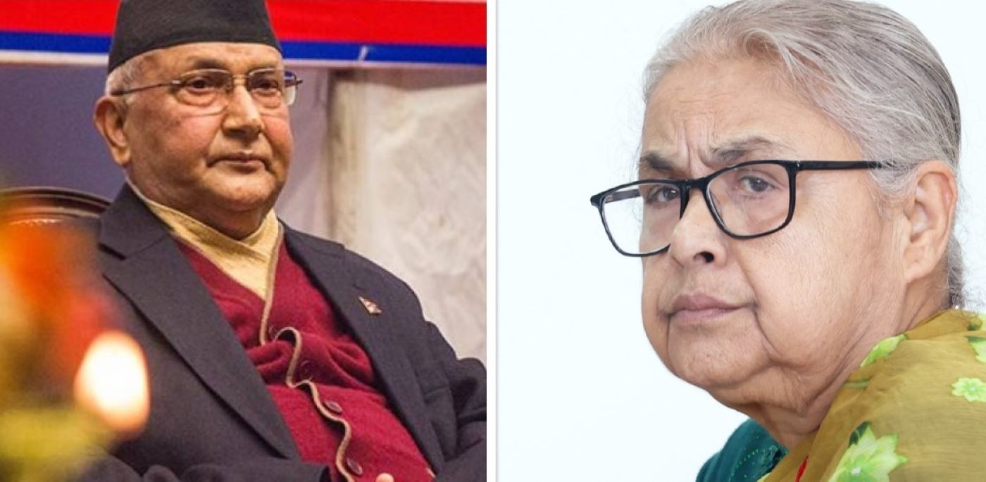 प्रधानमन्त्री कार्की र एमाले अध्यक्ष ओलीबीच बालुवाटारमा तीन घण्टा वार्ता