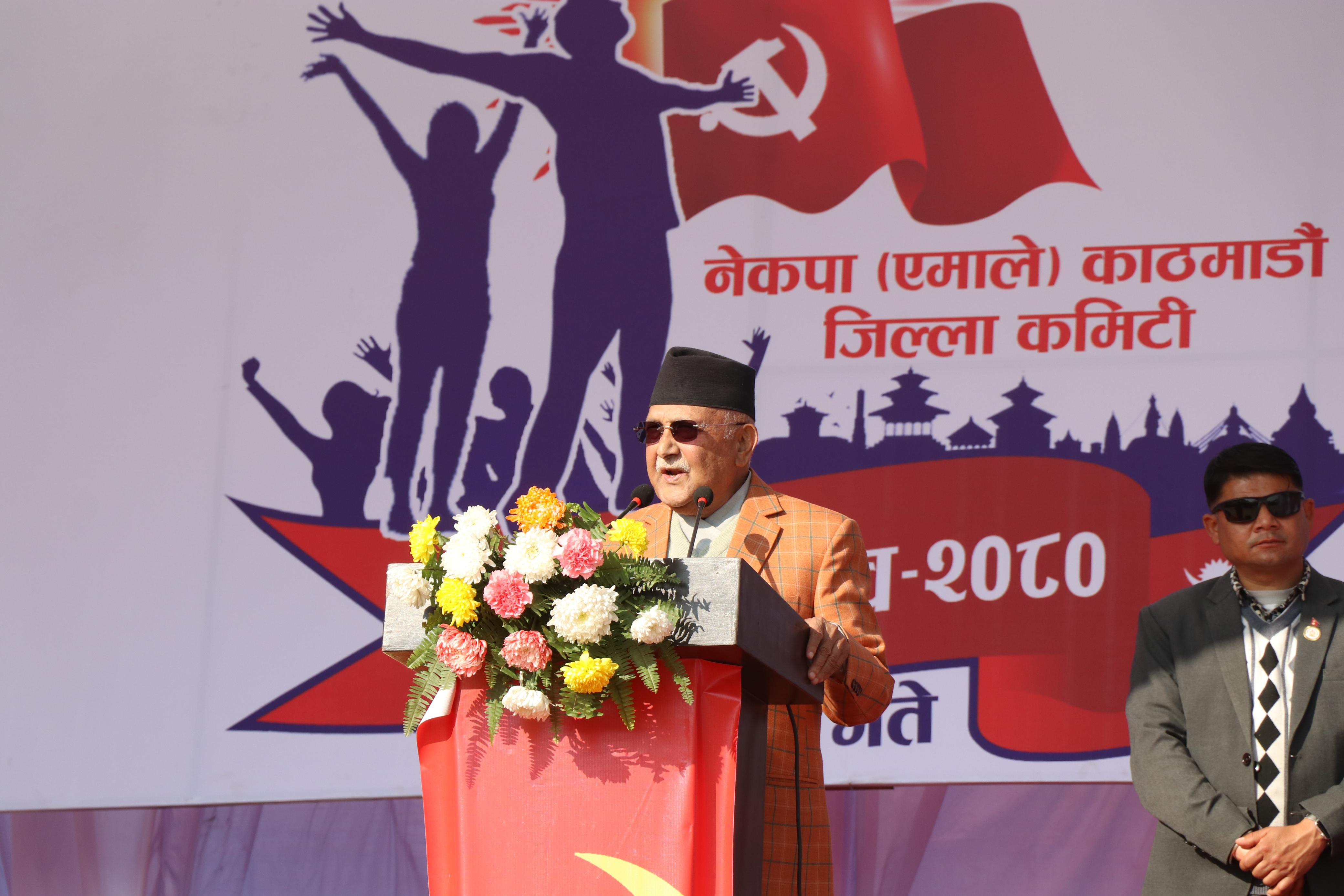गठबन्धनरूपी क्यान्सरको मेजर अप्रेसन २०८४ मा गरिँदै छ : ओली 