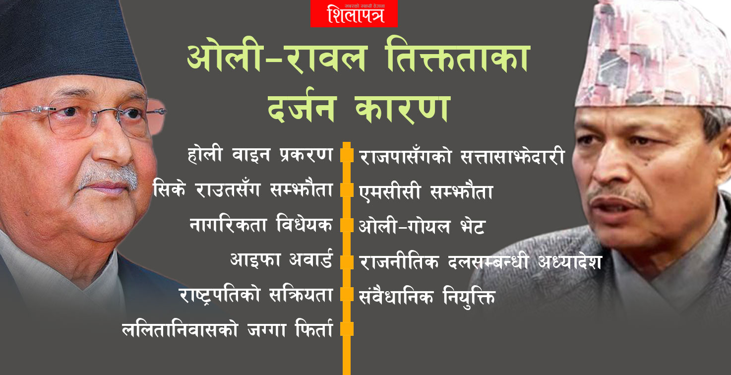 ओलीसँग सुलह गर्न १०बुँदे गरेका भीम रावल फेरि किन चिढिए ? यी हुन् दर्जन कारण