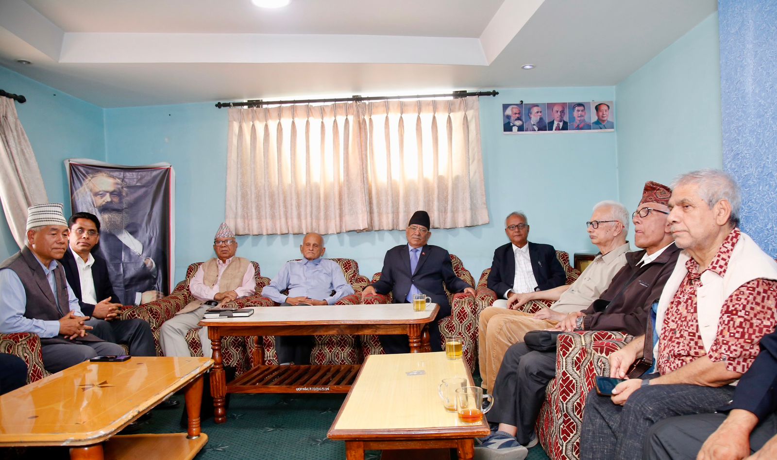 पेरिसडाँडामा माओवादी केन्द्रसहित पाँच कम्युनिस्ट पार्टीका शीर्ष नेताहरूबीच छलफल 