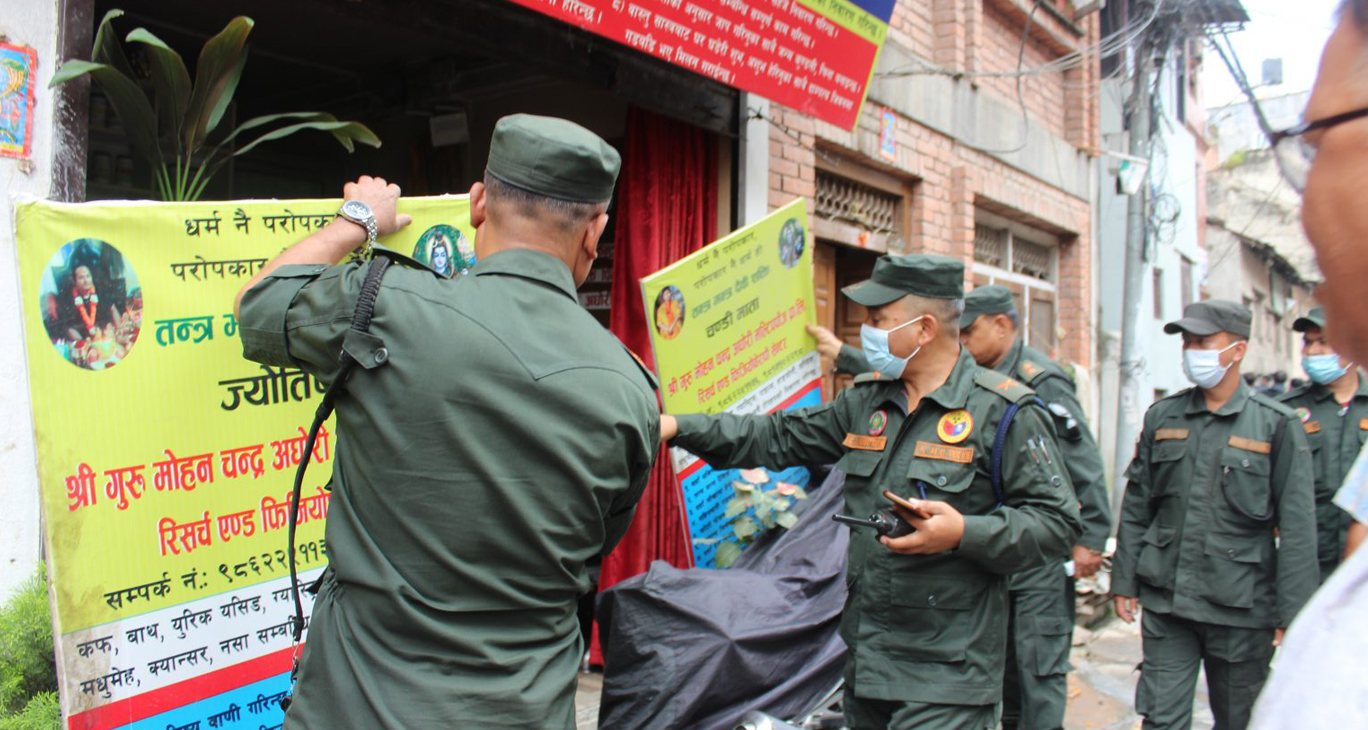 पशुपतिका अवैध संरचनामाथि बालेनको नजर, महानगरले थाल्यो हटाउन