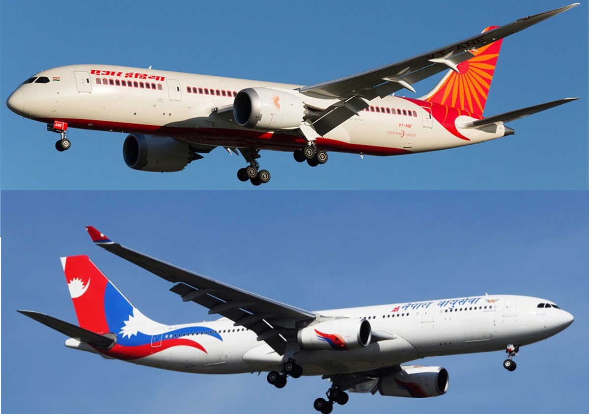 झण्डै आकाशमै ठोकिएका थिए नेपाल एयरलाइन्स र एयर इन्डियाका विमान, दुई एटीसीमाथि कारबाही 