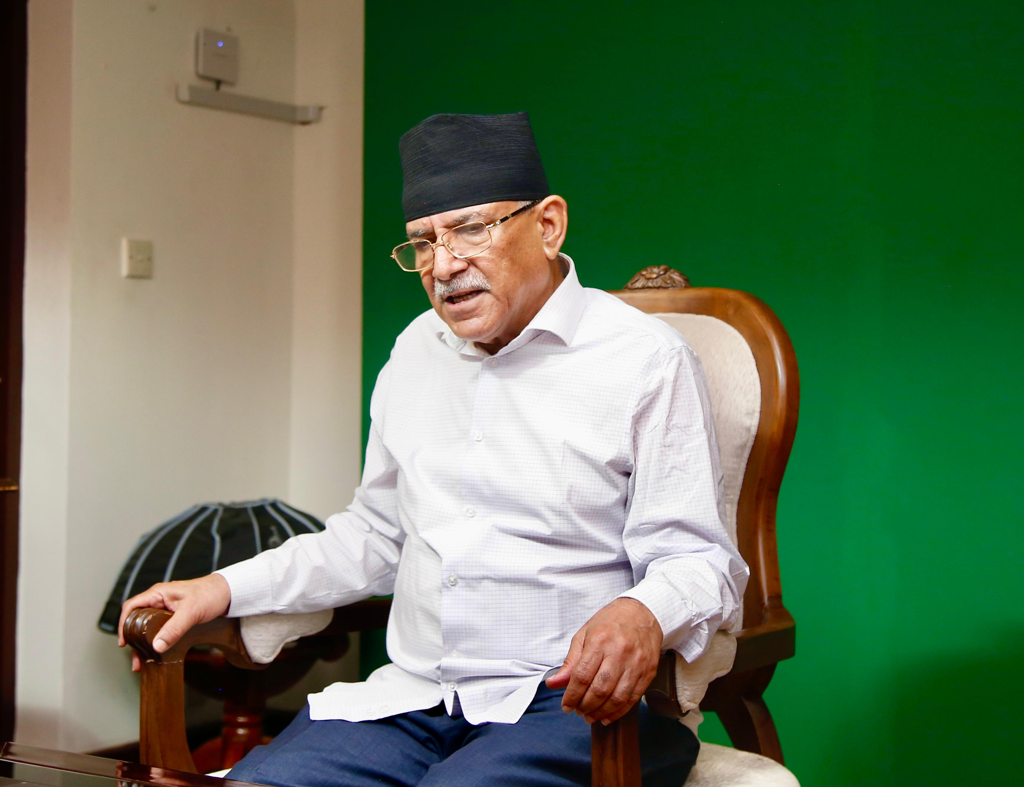 माओवादीप्रति जनविश्वास बढ्दैछ, धेरै चुनावहरूमा हामी विजयी भएका छौँ: प्रचण्ड