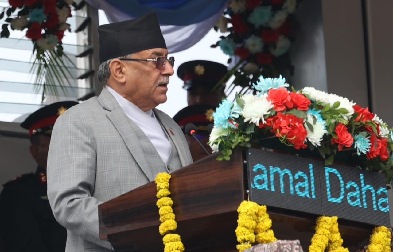 विश्वमा देखिएका जातीय तनाव र आतङ्कवादबाट शान्ति सैनिकले खतराको समाना गर्नुपरेको छ: प्रधानमन्त्री प्रचण्ड