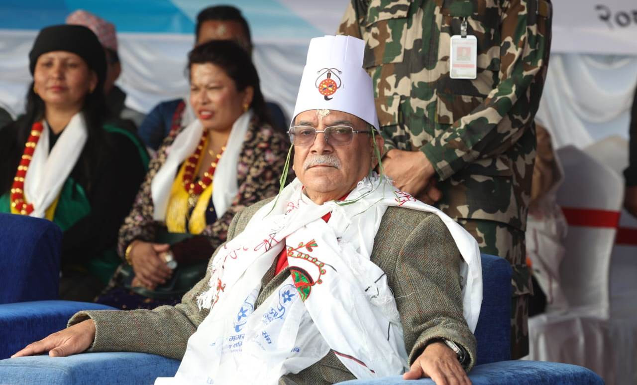 लखन थापालाई राष्ट्रिय विभूति घोषणा गर्न सरकार सकारात्मक छः प्रधानमन्त्री प्रचण्ड