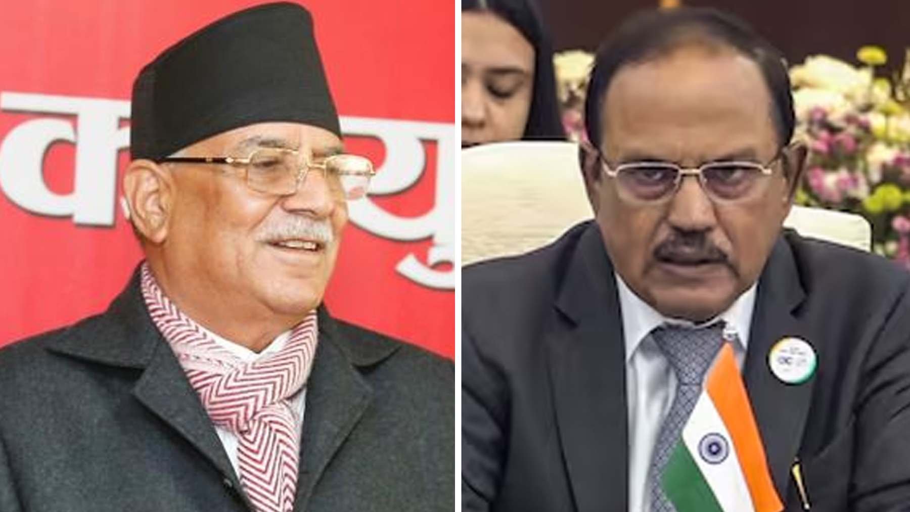 भारतका सुरक्षा सल्लाहकार दोभलले प्रचण्डलाई भने– लोकतन्त्र जोगाउनुको विकल्प छैन, चुनावमा जानुस् 