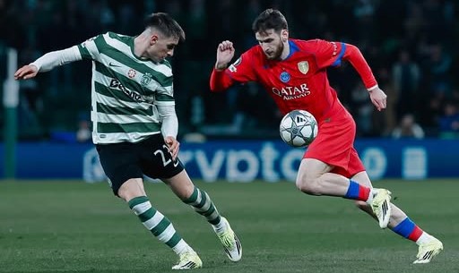  स्पोर्टिङसँग पीएसजीको हार 