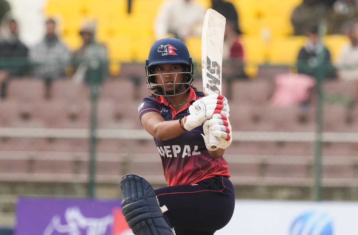 विश्वकप छनोटः पूजाको अर्धशतकमा नेपालको पहिलो जित