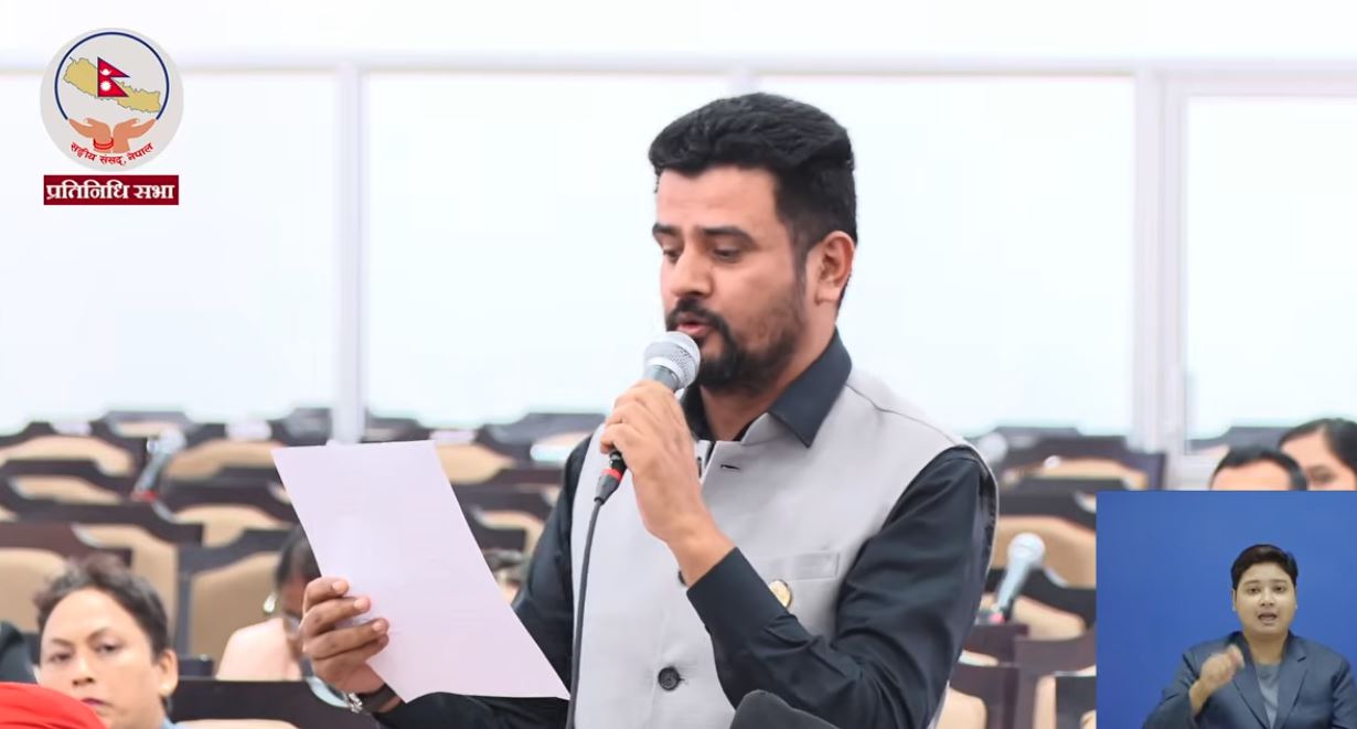 जेन–जी विद्रोहबारे संसदमा राजीव खत्रीको प्रश्न– शहीदकी आमाको आँसुको हिसाब–किताब खोई ?