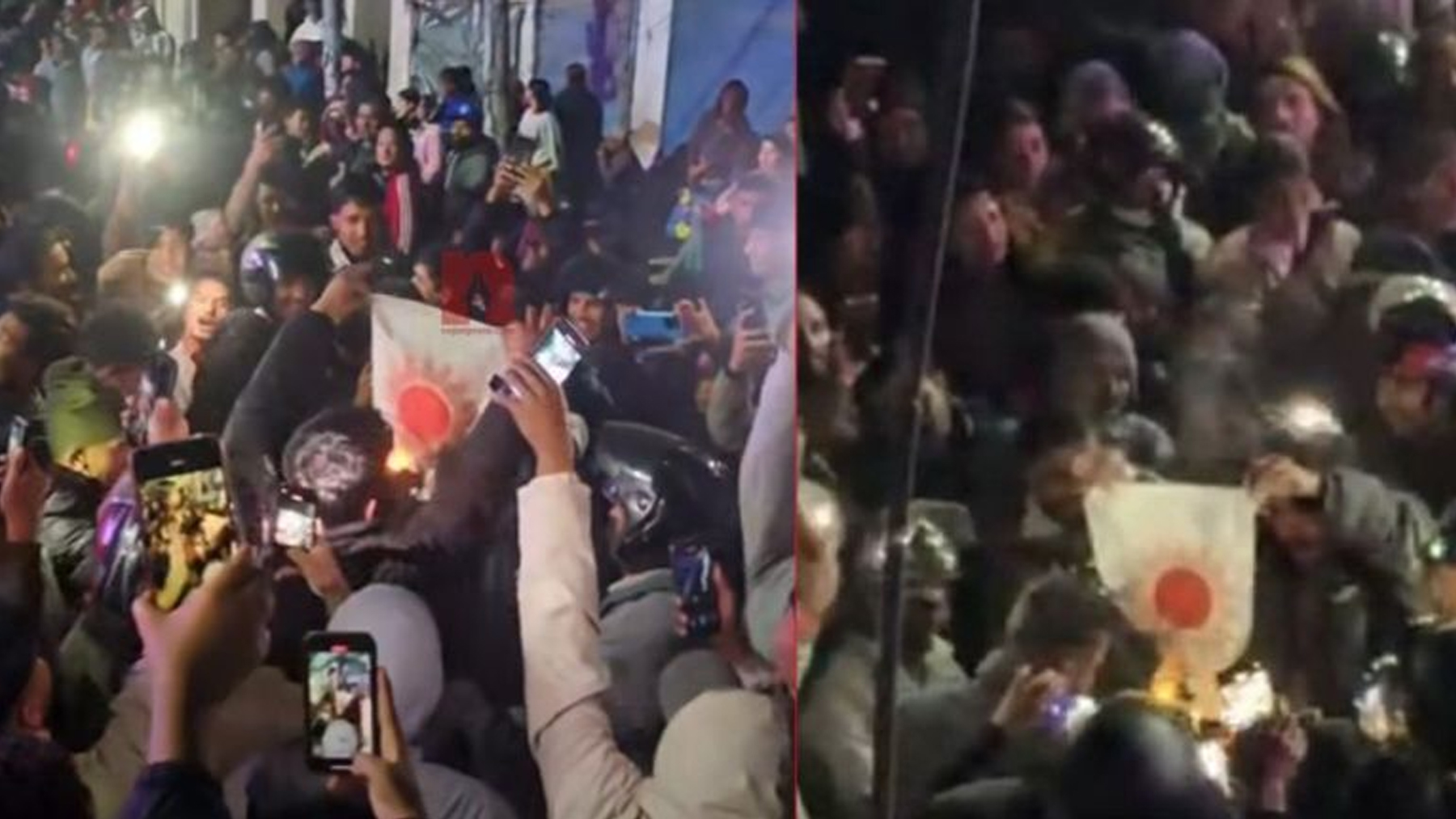 एमालेको झण्डा जलाउने रास्वपा कार्यकर्तालाई कारबाही नभए प्रतिवादमा उत्रिने भोलिन्टियर फोर्सको चेतावनी