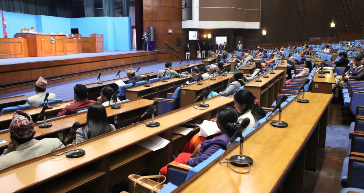 गणपुरक संख्या नभएपछि प्रतिनिधिसभा बैठक १५ मिनेटका लागि स्थगित