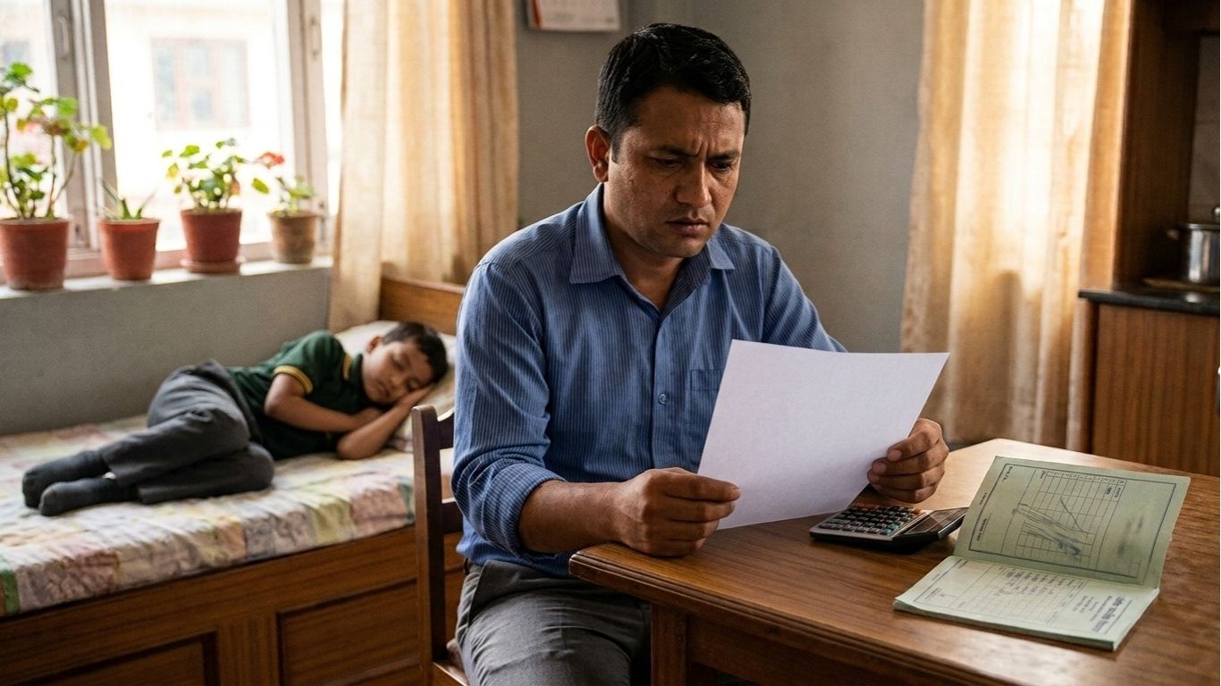 विद्यालयले अभिभावकलाई पठाउन थाले सरकारले बढाएको ३ प्रतिशत शुल्क पनि तिर्नुपर्ने ‘नोटिस’