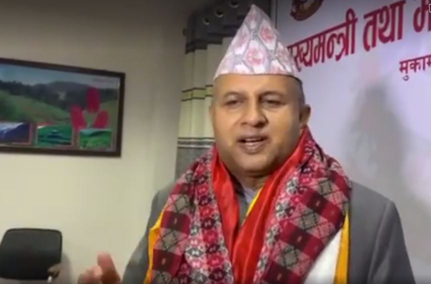शपथ ग्रहणपछि मुख्यमन्त्री पोखरेलले भने- अल्पमतमा पार्न नाटक मञ्चन गरियो