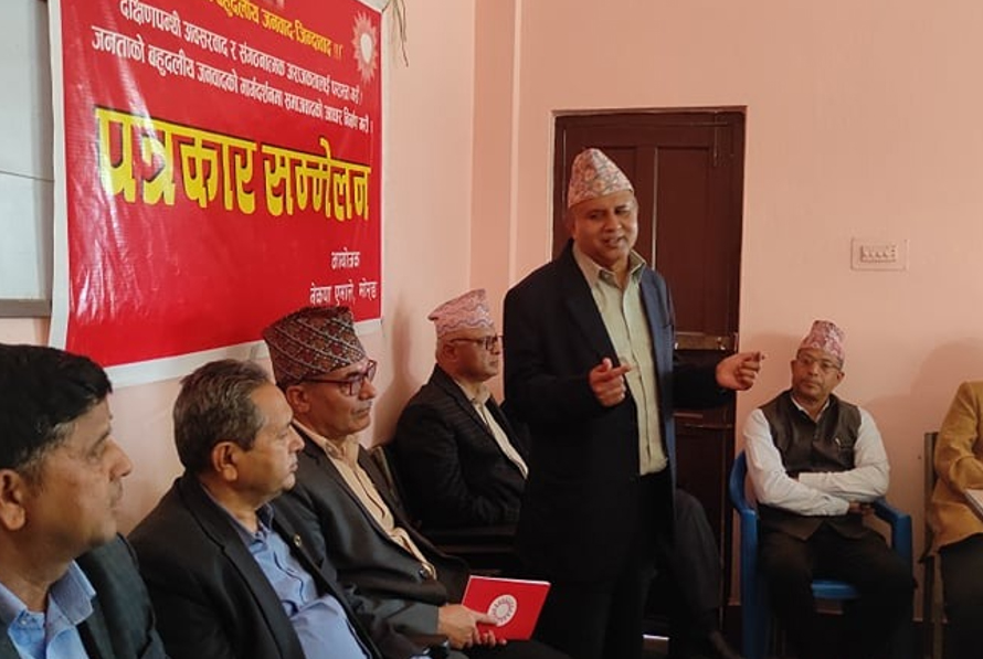 सरकार निर्वाचनबाट भाग्न खोज्दैछ : महासचिव पोखरेल