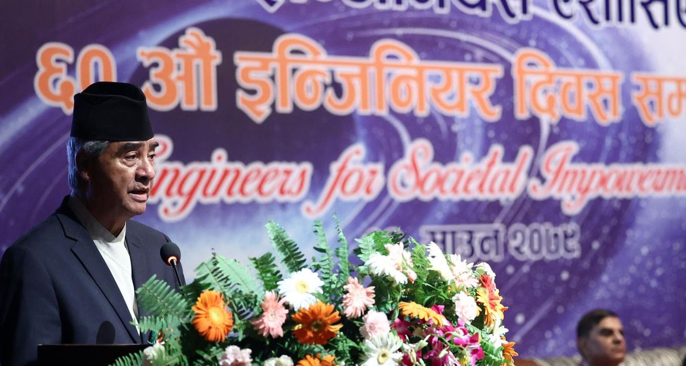 राष्ट्रिय आवश्यकतालाई परिपूर्ति गर्ने विकास निर्माणको खाँचो छः प्रधानमन्त्री देउवा