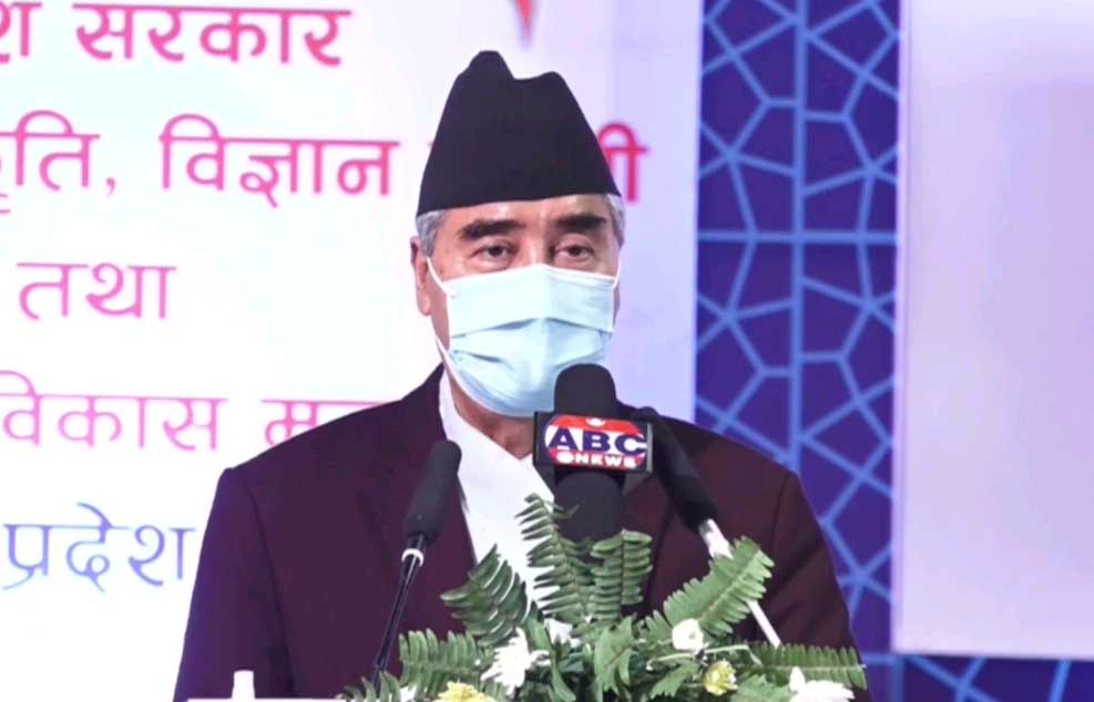 प्रजातन्त्रको विकल्प प्रजातन्त्र नै हो: प्रधानमन्त्री देउवा