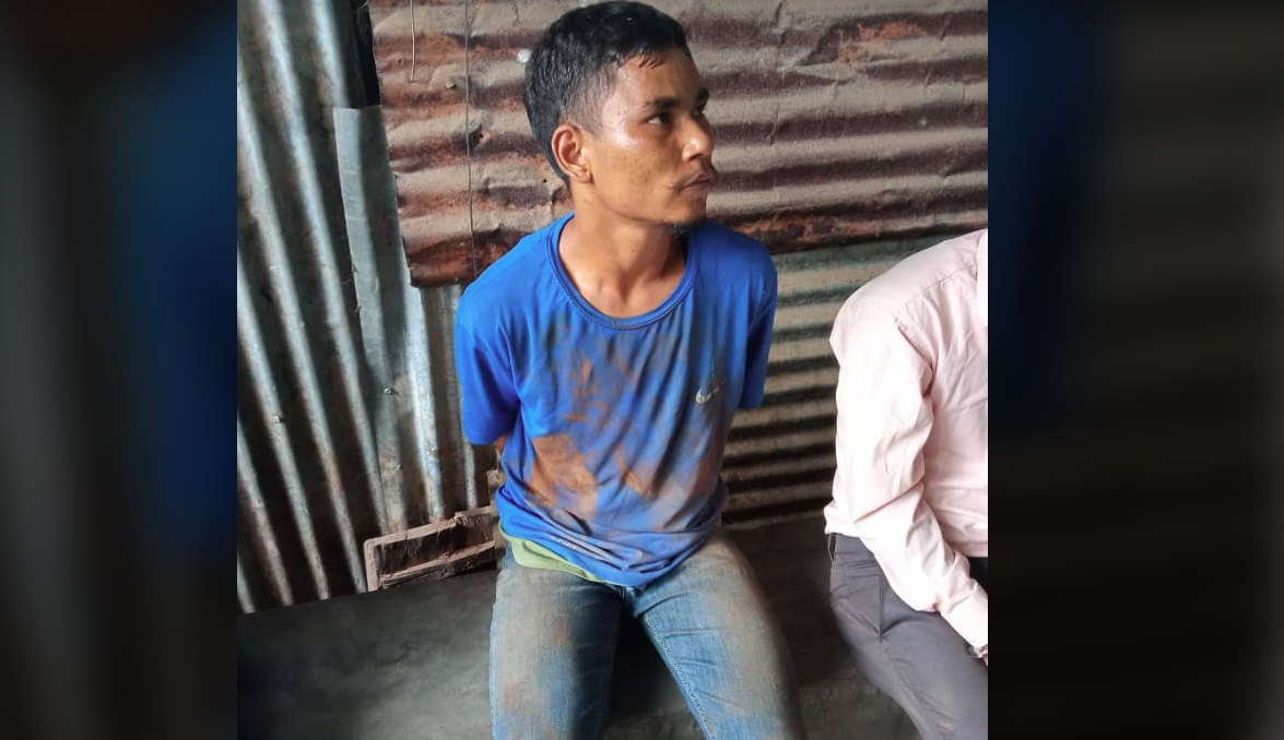 पिसाब गर्ने निहुँमा फरार भएका सिंह फेरि पक्राउ