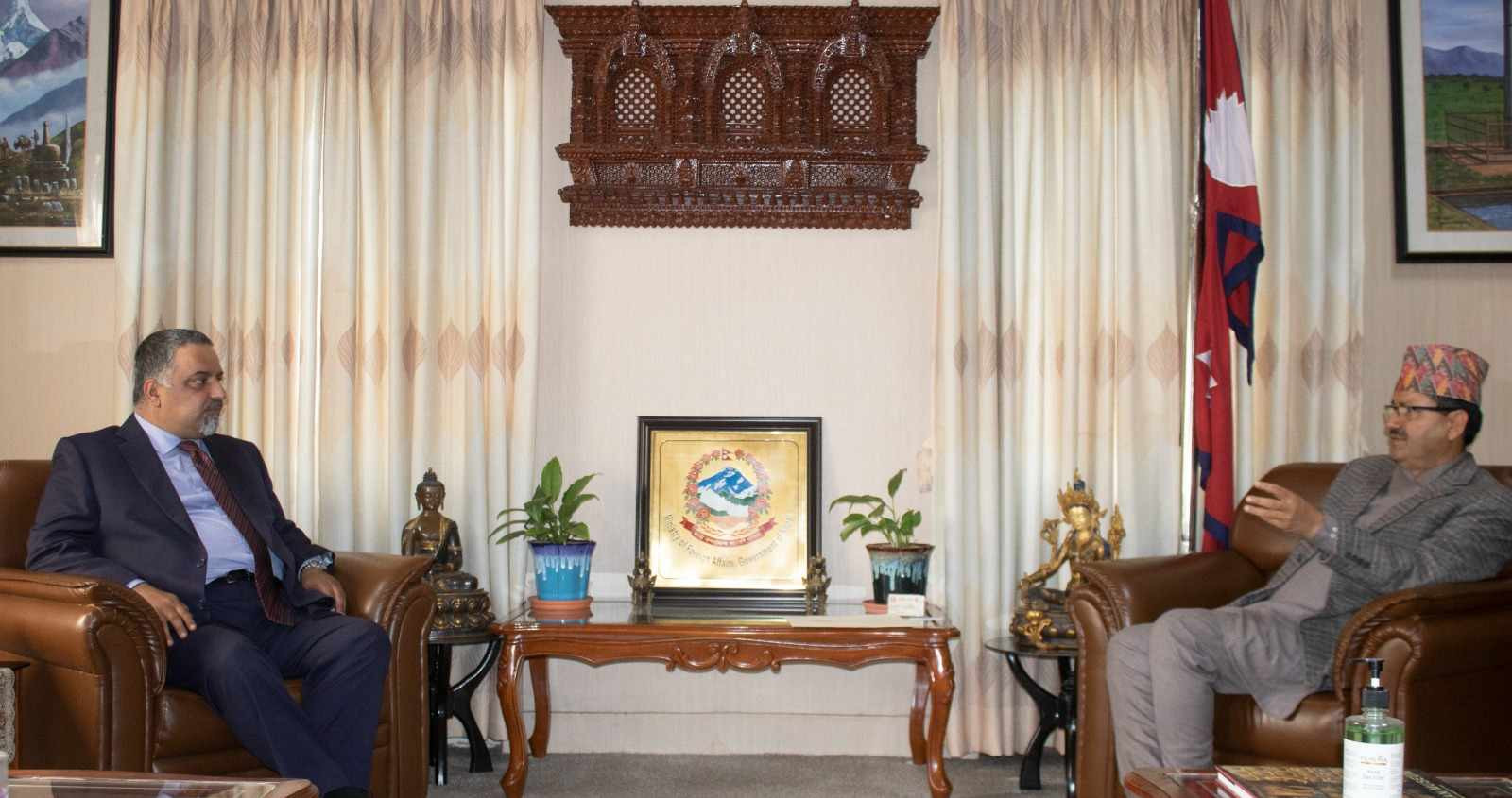 विपिनको रिहाइका लागि पहल गरिदिन परराष्ट्रमन्त्री साउदले फेरि गरे कतारलाई आग्रह  