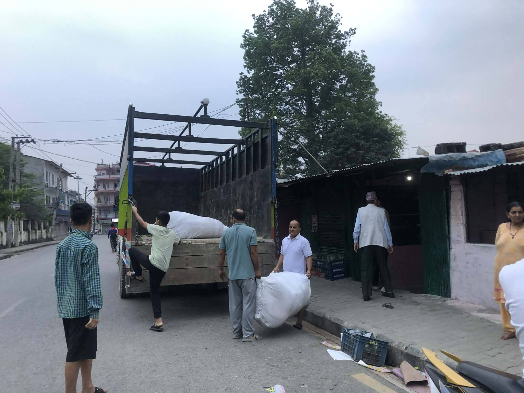 बुटवलमा सरकारी जग्गामा बसेको बस्ती हटाउन सुरु