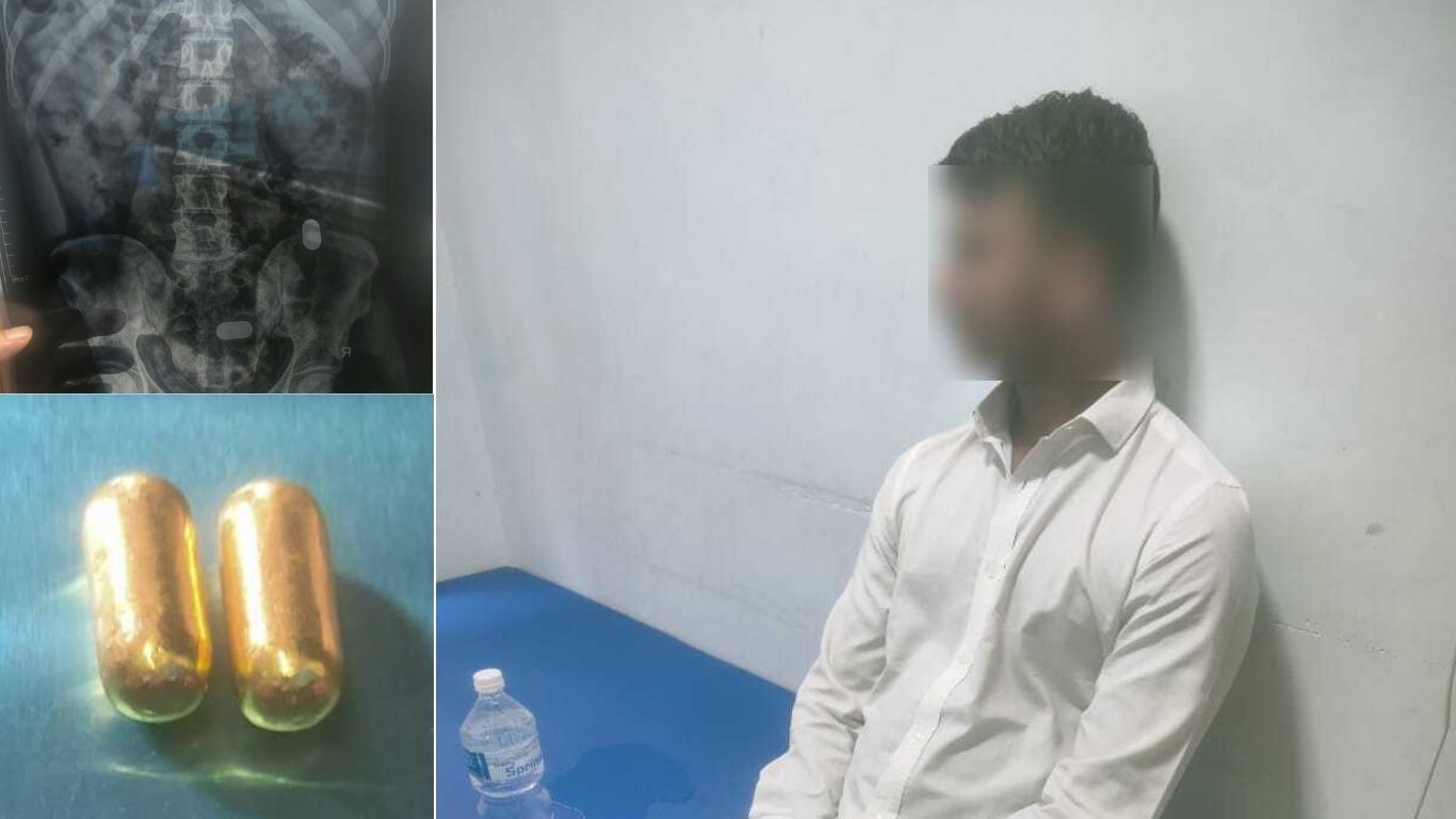 पेटभित्र सुन लुकाएर ल्याएको आरोपमा त्रिभुवन अन्तर्राष्ट्रिय विमानस्थलबाट बंगलादेशी नागरिक पक्राउ