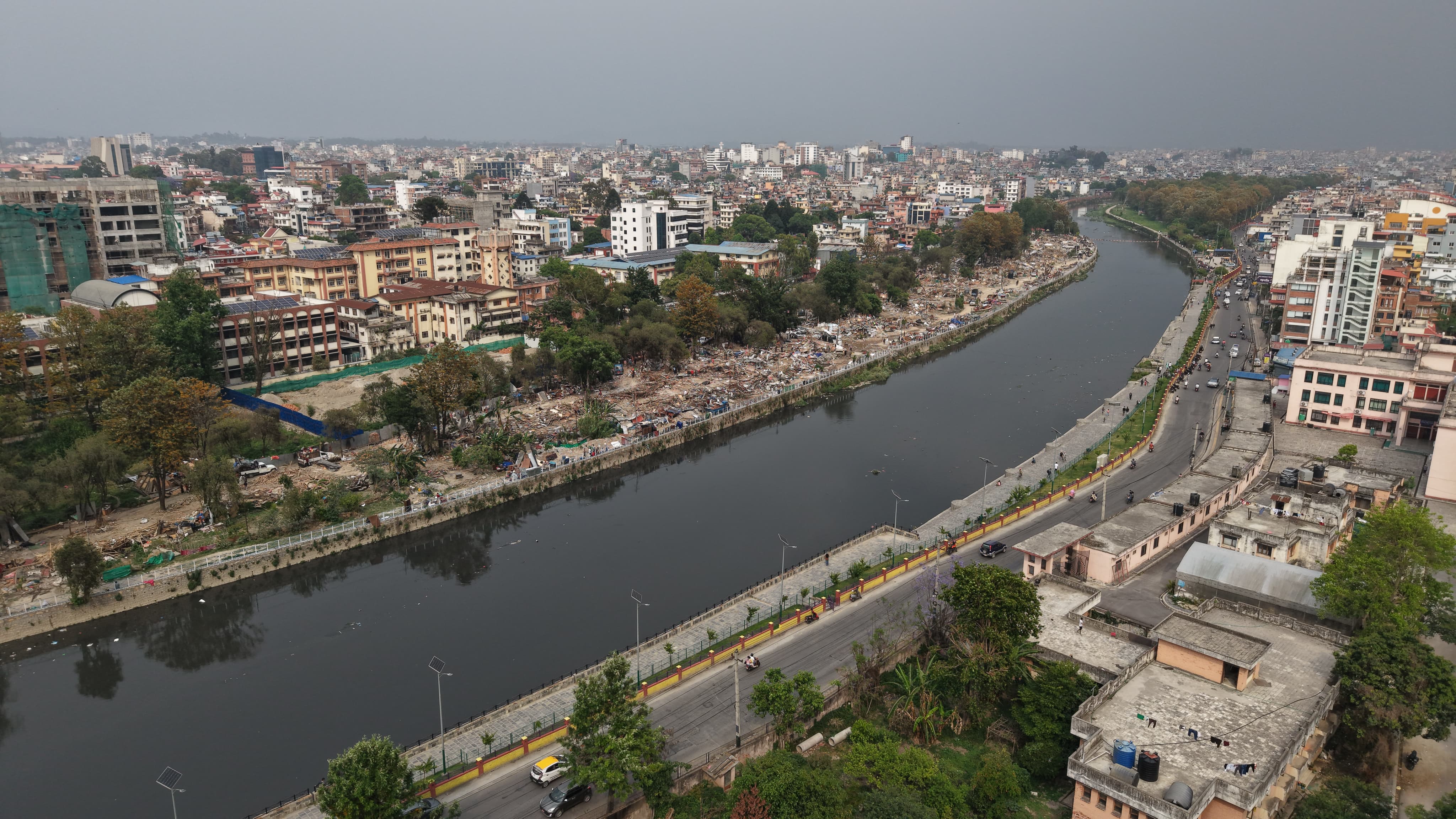 अतिक्रमणमुक्त भए काठमाडौंका तीन बस्ती