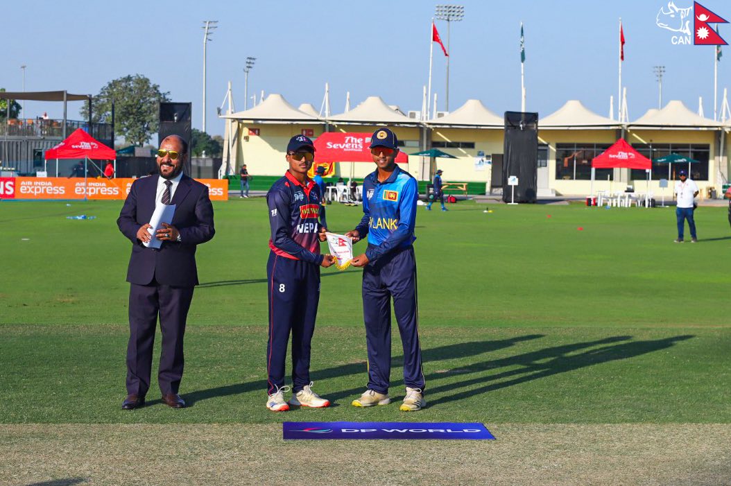 एसीसी यु–१९ एसिया कपः नेपाल श्रीलंकासँग पराजित