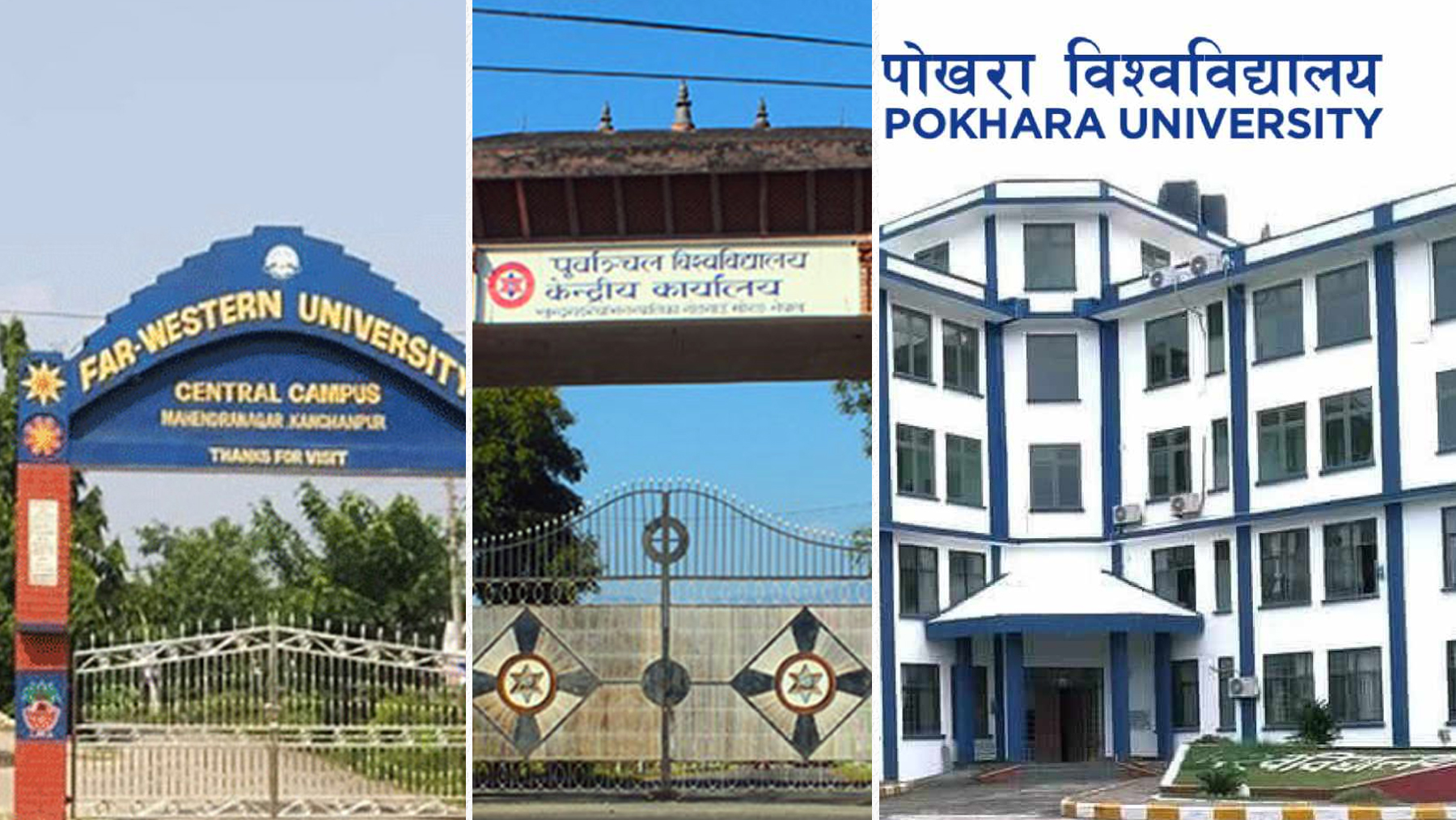बाढीका कारण तीन विश्वविद्यालयका परीक्षा स्थगित