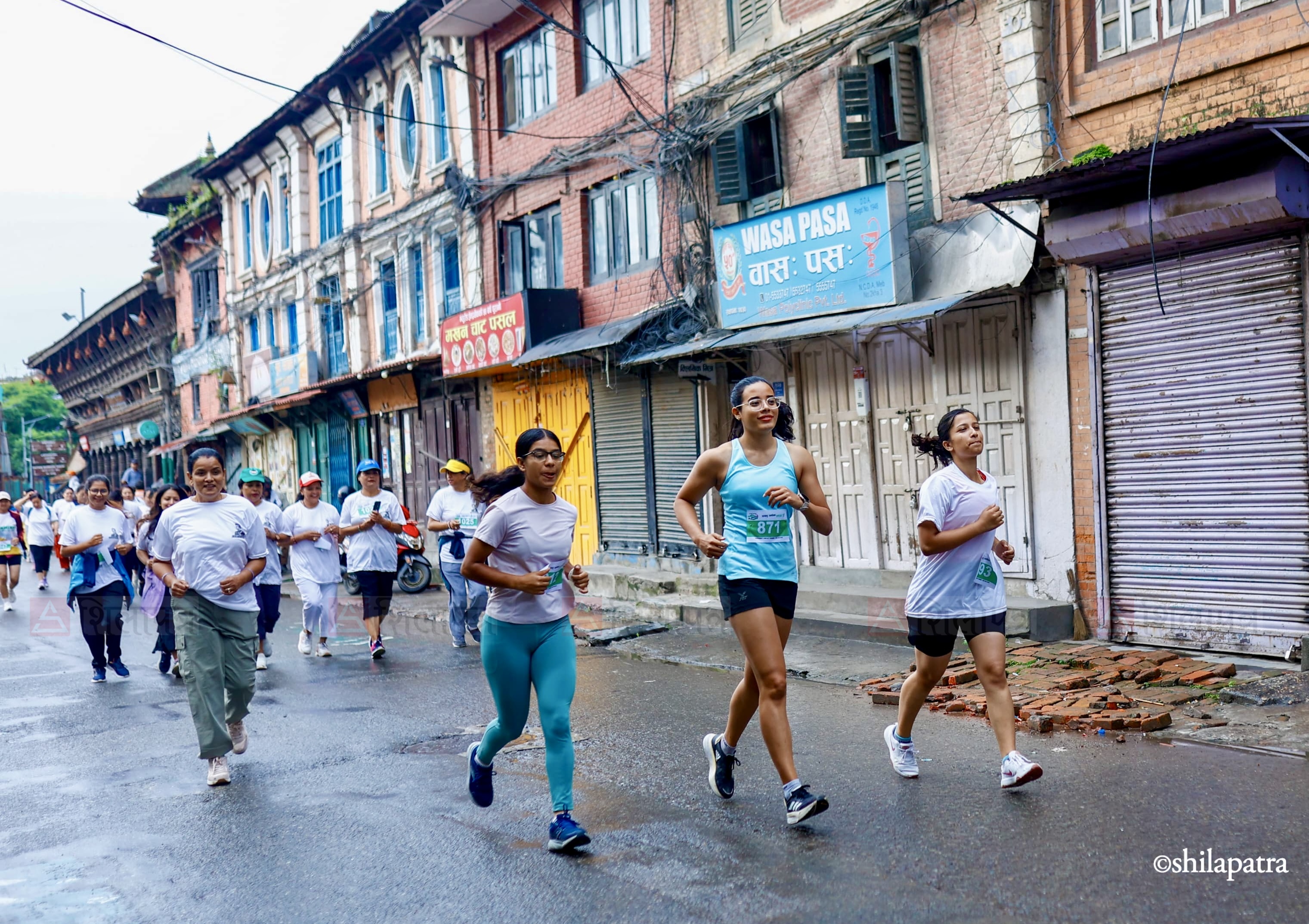 बीपीको सम्झनामा ‘वुमन्स री–रन’ (तस्वीरहरू)