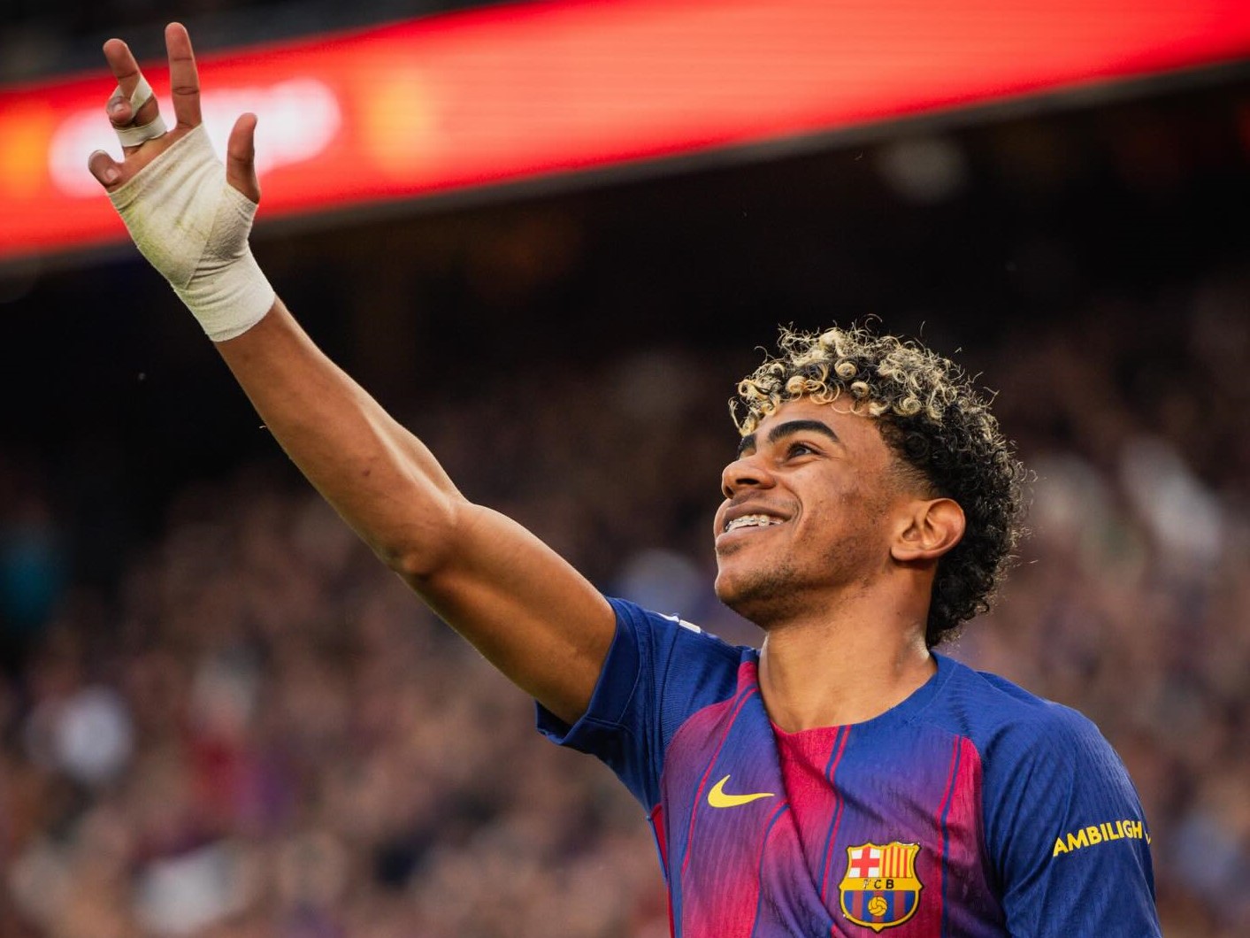 बार्सिलोनाको जितमा यामलको ह्याट्रिक