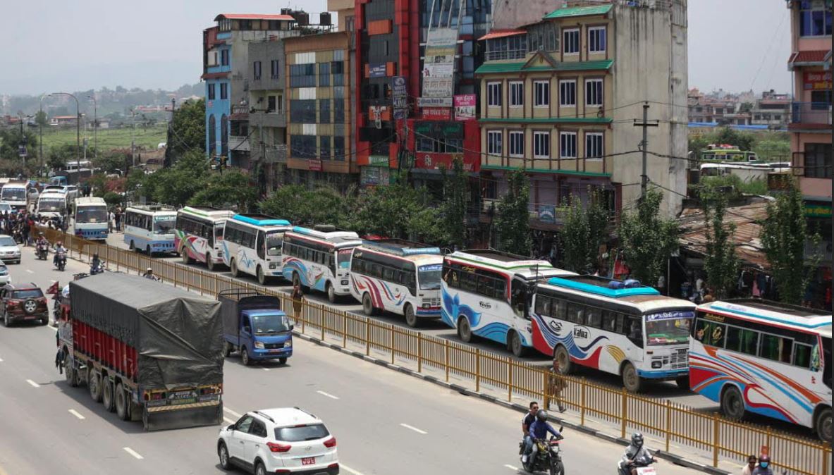 फेरि बढ्यो सार्वजनिक यातायातको भाडा