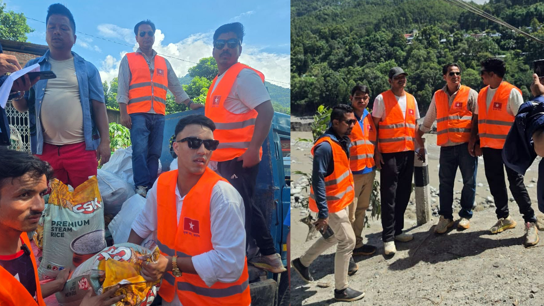 बाढीप्रभावित क्षेत्रमा युवा संघ नेपाल, राहतसँगै पुनर्निर्माणमा स्वयम्‌सेवक परिचालन